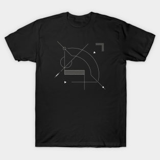 Geometric Exploration XVI - Cello Player T-Shirt